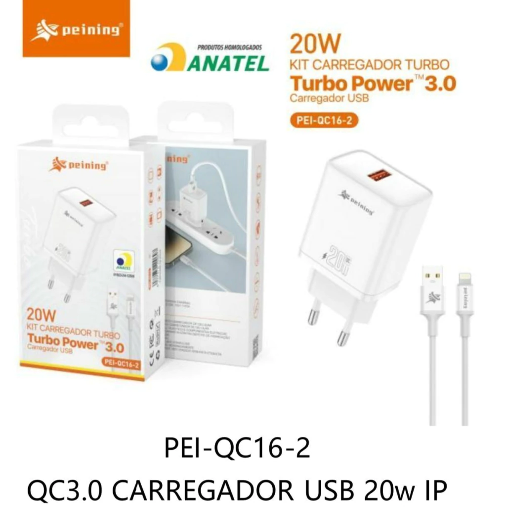 imagem-do-whatsapp-de-2025-04-17-as-16-38-14_410fa656-e9fd1ace46dd46addd17450773375895-1024-1024 Carregador USB/iOS 20W 3.0 PEI-QC16-2 – Potência e Segurança - Imagem 1