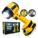 Lanterna Portátil Luz de Trabalho BM-8551 – Recarregável e Potente