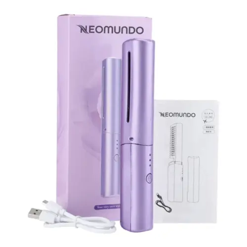 Escova Alisadora Recarregável XC-EA-01 – Praticidade e Estilo