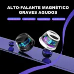 Alto-Falante Magnético Portátil AL-8798 – Som Forte e Design Moderno - Imagem 2