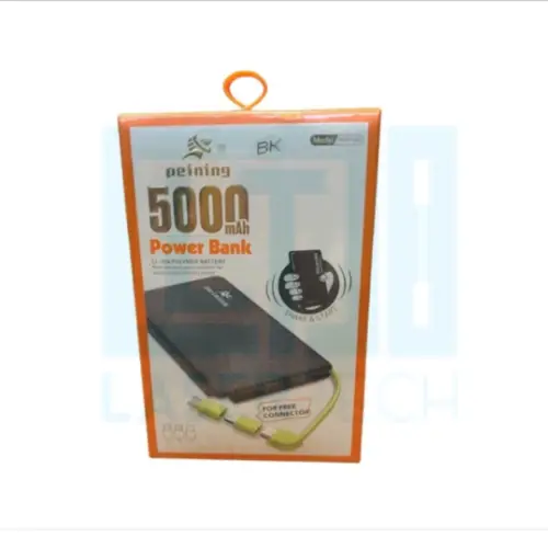 Power Bank 5000mAh WUP-952 Peining – Portátil e Eficiente