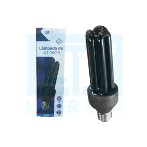 Lâmpada Luz Negra 220V Luatek LP-002 – Efeito Especial Decorativo