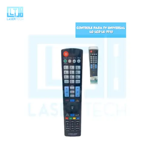Controle Universal para TV LG LE-7710 KA-3026 – Compatibilidade Ampla