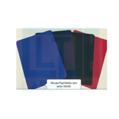 Mouse Pad Colorido 30x40 – Conforto e Precisão