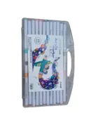 Kit 48 Canetinhas Acrílicas de Contorno SY0158-48 – Criatividade e Cores Vivas