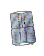 Kit 60 Canetinhas Acrílicas de Contorno SY0158-60 – Cores Vivas e Criativas - Imagem 3