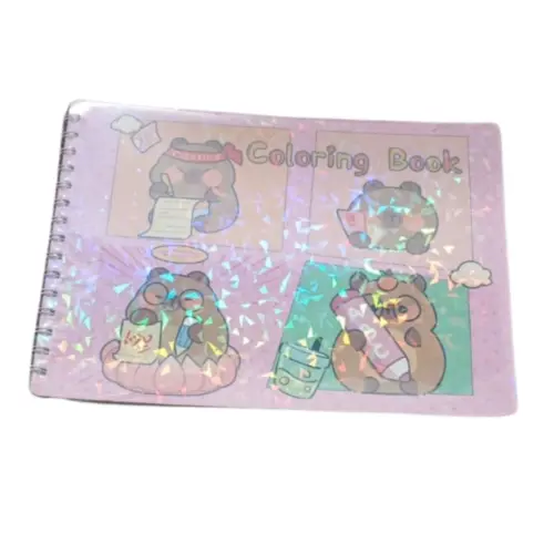 Livro de Colorir Capivaras A4 WU9903 / YK402 – Diversão e Criatividade