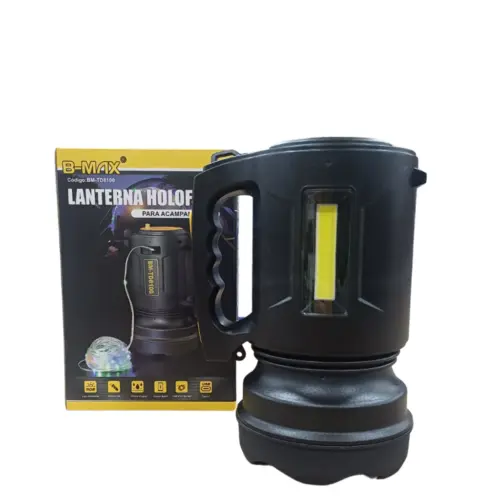 Lanterna Holofote BM-TD8100 – Potente e Recarregável