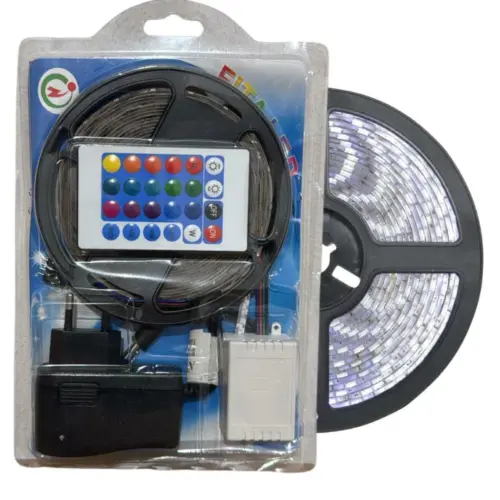 Fita de LED 15W Branca B12 – Iluminação Decorativa Moderna