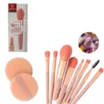 Kit 8 Pincéis de Maquiagem KA-2035 – Toque Macio e Acabamento Profissional