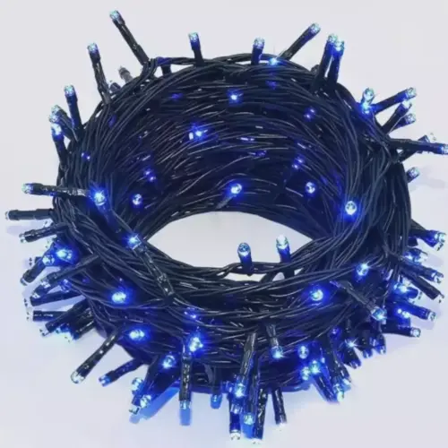 Pisca Pisca 100 Leds Azul 10M 15105 – Iluminação Decorativa e Brilhante