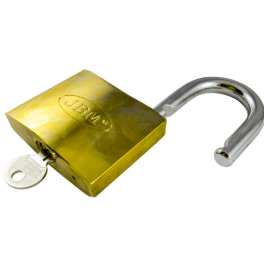 Cadeado com 3 Chaves 63mm SEJ M63 – Segurança e Durabilidade