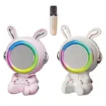 Caixa de Som Karaokê MO-24F05 – RGB com Efeitos Visuais