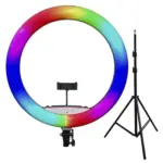 Ring Light 10” LED RGB BM-L19 – Iluminação Profissional Colorida