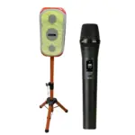 Caixa de Som 250W Golden Pro GP-300 – Power Box3 com Microfone - Imagem 3