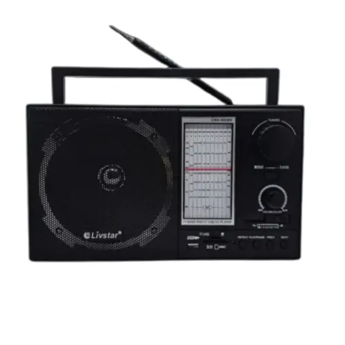 Rádio 11 Bandas FM/AM/SW USB/SD CNN-886BR – Potência e Portabilidade