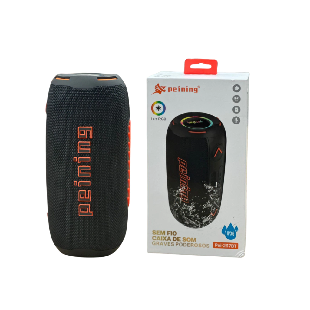 site-2025-10-02t153342-031-70187374e5b0a1829317594300360223-1024-1024 Caixa de Som 30W LED RGB PEI-237BT Peining – Som Potente e Visual Incrível - Imagem 1