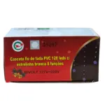 Cascata 128 LEDs Branco 31097 – Efeito Estrelinha Bivolt - Imagem 2