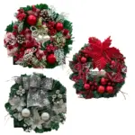 Guirlanda Natalina Sortida 30cm E72119 – Decoração Festiva