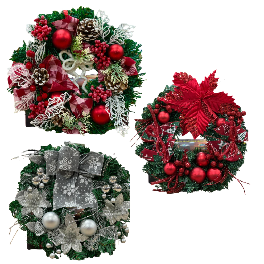 site-2025-10-07t114400-767-6418e7a34382496c0e17598482484870-1024-1024 Guirlanda Natalina Sortida 30cm E72119 – Decoração Festiva - Imagem 1