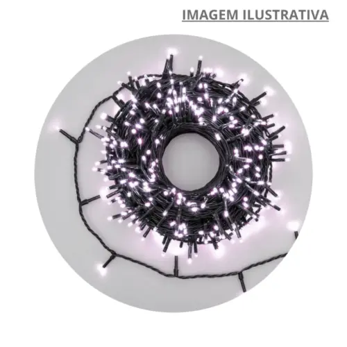 Pisca Pisca 100 LEDs Violeta 10M 127V 15071 – Iluminação Decorativa Natalina