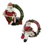 Guirlanda Boneco de Neve 35cm E72143 – Decoração Natalina Feliz Natal