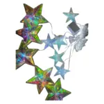 Cascata Fio de Fada 31312 – 110 LEDs Estrelas na Ponta Bivolt