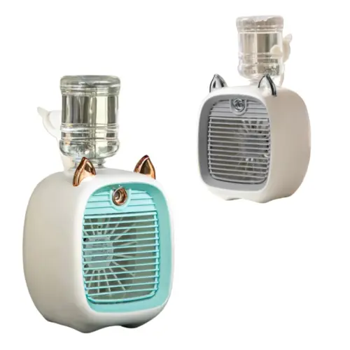 Ventilador com Refrigerador de Ar Little Fox Spray Cold Fan – Clima Fresco Imediato