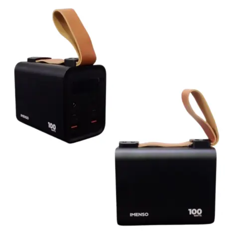 Power Bank 60000mAh 100W IMS-618S – Super Potência e Saídas Rápidas