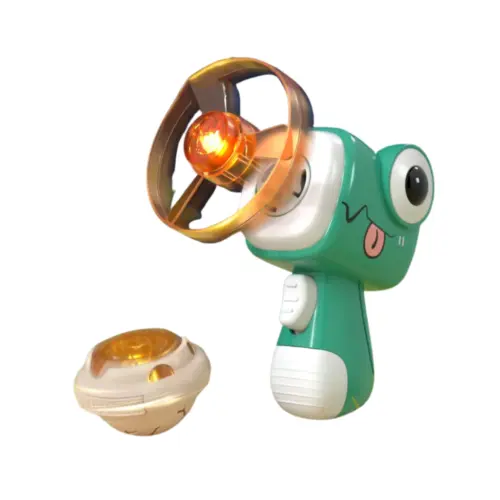 Lançador de Disco e Pião BRQ-AR-01 – Brinquedo Interativo e Divertido