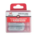 Pilha AAA Recarregável MO-AAA1100C2 – Kit 2 Unidades