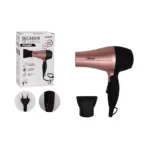 Secador de Cabelo Portátil Rosa 1200W AR0882 – Bivolt e Compacto - Imagem 2