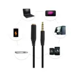 Cabo Extensor Auxiliar P2 YN620-29 – Áudio Claro e Confiável - Imagem 2