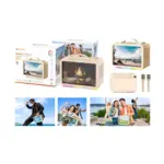 Caixa de Som Karaokê 80W PEI-VKS02 – Com Tela e LED Peining - Imagem 2