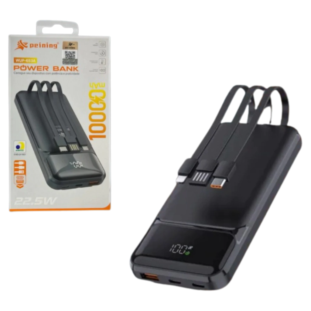site-3-0352e067fb5330a78e17576993858681-1024-1024 Power Bank 10000mAh WUP-653A – Compacto e Eficiente - Imagem 1