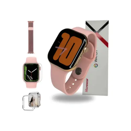 Smart Watch 46mm com 2 Pulseiras Watch 10 Pro – Saúde e Estilo