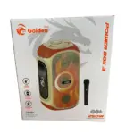 Caixa de Som 250W Golden Pro GP-300 – Power Box3 com Microfone - Imagem 4