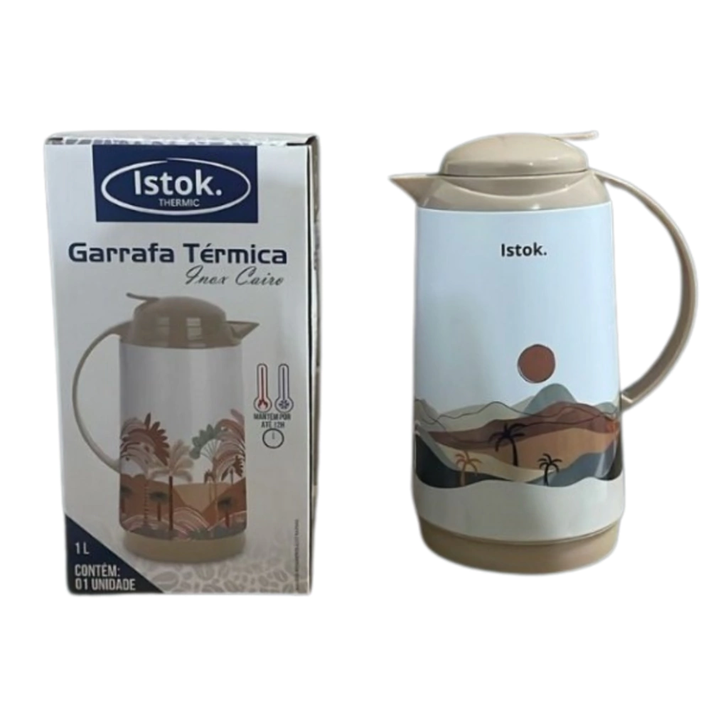 site-35-caf49b699b2005cfb317569308612917-1024-1024 Garrafa Térmica Inox Cairo 1L IS0207 – Estilo e Isolamento Total - Imagem 1