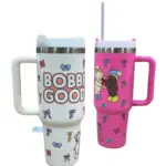 Copo Térmico Virgínia 1200ml com +5 Personagens – Diversão e Qualidade - Imagem 2