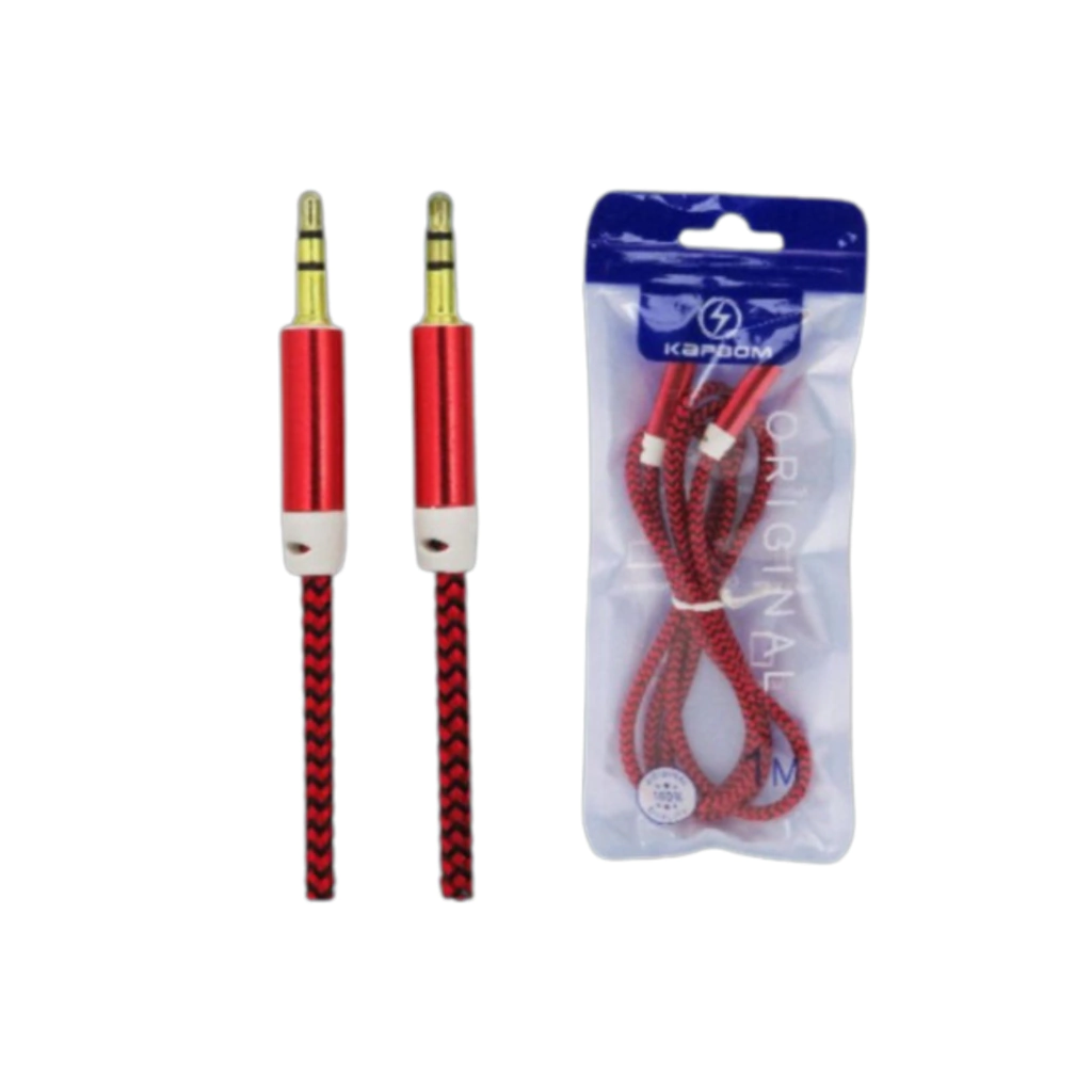 site-41-e353f7a60eda1478d517569312935487-1024-1024 Cabo Auxiliar 1M KA-AU01 – Áudio Estéreo com Alta Qualidade - Imagem 1