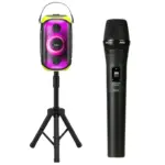 Caixa de Som 250W Golden Pro GP-300 – Power Box3 com Microfone