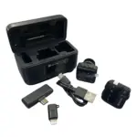 Microfone Lapela Sem Fio PEI-MKF12 – IP/TPC Alcance 30m - Imagem 2