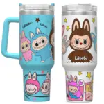 Copo Térmico Virgínia 1200ml com +5 Personagens – Diversão e Qualidade - Imagem 3