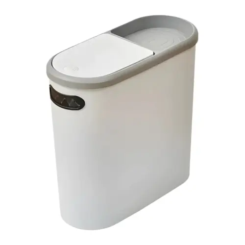 Lixeira com Tampa de Pressão BM-F1426 – Moderna e Higiênica