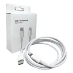 Cabo iPhone USB-C Branco PDX-20 / AL-33-PD – Alta Velocidade e Segurança