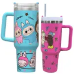 Copo Térmico Virgínia 1200ml com +5 Personagens – Diversão e Qualidade