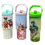 Copo Térmico 800ml Pet Dogs JYW-403 – Design Divertido e Prático - Imagem 3