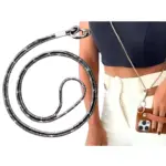 Cordão para Celular Grande com Brilho – Estilo e Segurança