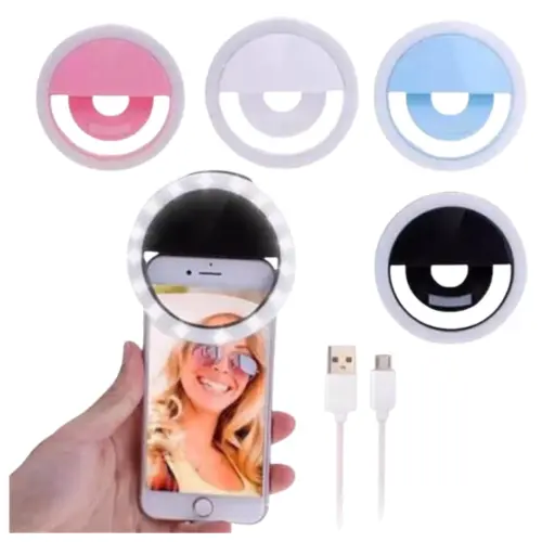 Ring Light Selfie para Celular SJBGD SG-11 – Iluminação Perfeita para Fotos