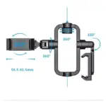 Tripé Multifuncional 190cm OR-PL2605 – Profissional e Ajustável - Imagem 3